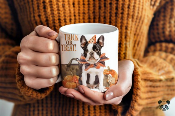 Boston Terrier Trick or Treat 3D Mug Wrap 1 Graphics and Crafts Review