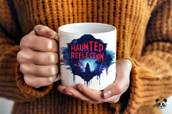 HAUNTED REFLECTION Ghost Mug Wrap Graphics and Crafts Review
