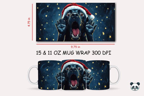 Labrador Scream Mug Embroidery Review