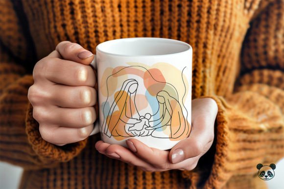 Nativity Scene Birth of Jesus Mug Wrap Graphics and Crafts Review