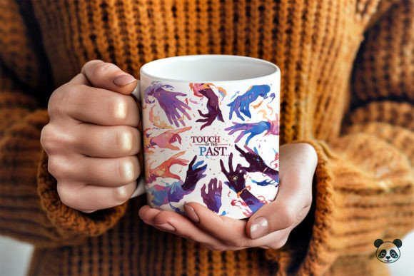 TOUCH of the PAST Ghost Mug Wrap Graphics and Crafts Review